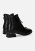Loretta Vitale Women's Patent Leather Ankle Boots - 25841